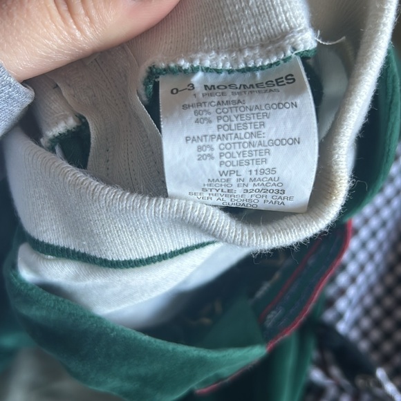 2 Michael James Baby Onesies - 0-3 months - Picture 5 of 6